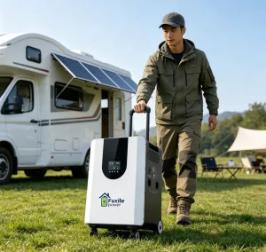Portable Solar Energy Storage System 3000W Continuous Output 4kWh LiFePO4 Battery MPPT Solar Charger Backup Power Station Pure