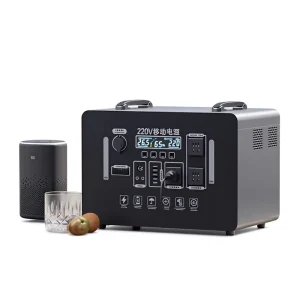 Portable Solar Generator 110V 220V Battery Power for Home & Office