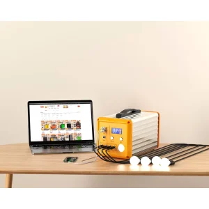 Portable Solar Generator 256wh Battery Outdoor Camping Multi-Function Solar Power Supply