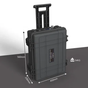 Portable Solar Generator 3000W Rechargeable Power Station for Camping and Home Emergency