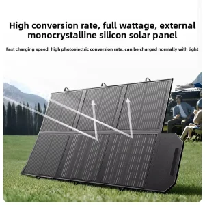 Portable Solar Panel 200W Foldable Solar Charger For Camping RV Travel Outdoor Solar Energy System