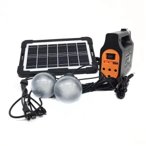 Portable Solar Panel Home Lighting System Kit and Solar Power Station