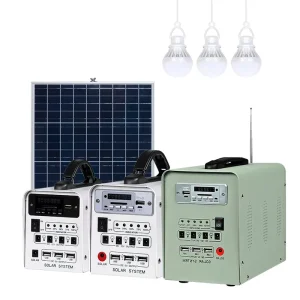 Portable Solar Power System with PVC Solar Panel