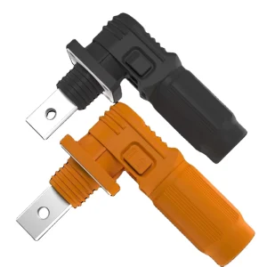 Power Cable Connector Energy Storage Battery Connector 150A 200A 250A Right Angle Connector for Solar Photovoltaic System
