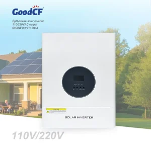 Power Off Grid Invert 12.5KVA 10000W 48VDC 220V 120V with MPPT Solar Charge Controller 120A Solar Inverter