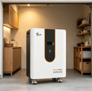 Power Wall LiFePO4 Battery 51.2V 200Ah 10.24kWh 6000+ Cycles Hybrid Grid Home Solar Energy Storage System with Smart BMS