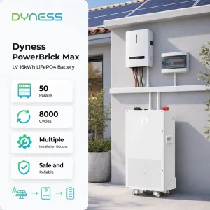 PowerBrick 15kwh Lifepo4 Lithium Battery Power-wall 15kw 51.2v 48v 314ah Powerwall Solar System with BMS WIFI Aerosol