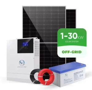 Powerful High Capacity Complete Solar 15kW Off Grid System for Farm and Commercial Use