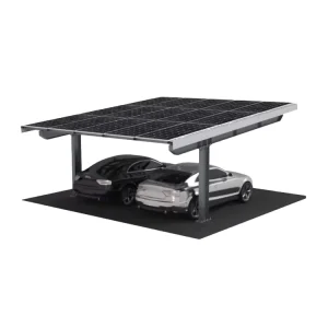 Pre-assembly CE Certificate Aluminum Solar Carport Structure Solar Parking Lots Mounted Systems