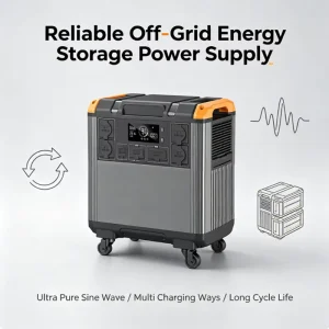 Premium 3000W Large Capacity Solar Energy Generator MPPT Controller Emergency Power Station AC DC Car Source