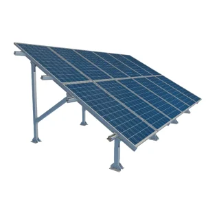 Premium Anodized Solar Racking System Mount Bracket for Framed/Frameless PV Panels with 60m/s Wind Load & 30psf Snow Load