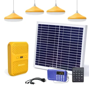 Prepaid Home Solar Lighting System for Amplifier