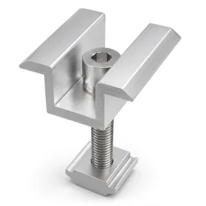 Price High Quality Solar Mounting Mid Clamp &End Clamps PV Installation Adjustable Clamp Solar Mounting System