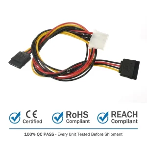 Professional Double PBT Solar Cable Wiring Harness for Solar Powered IoT Monitoring Systems Computer Motorcycle Remote Sensor