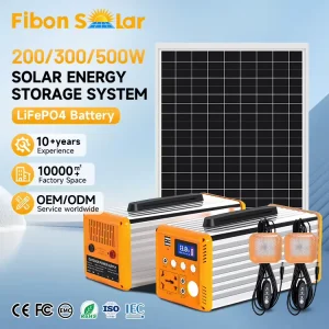 Professional Manufacturer Portable Camping Solar Lighting System Mini Home Power System