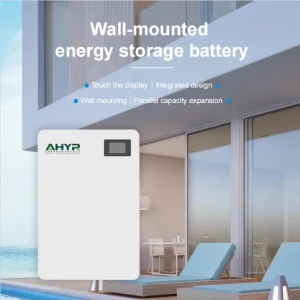 Pure White Wall-Mounted 25.6V 200Ah LiFePO4 Battery 5.12kWh 5kWh Home Solar Storage 6000+ Cycles with Smart Built-in BMS