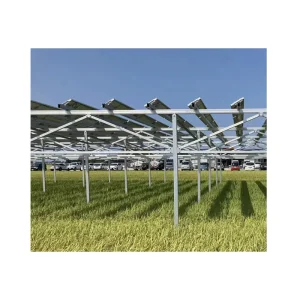 Pv Farm 1 Mw Solar Panel Bracket Farm Agriculture Solar Photovoltaic Solar Panel for Solar Farm solar Bracket System Farming