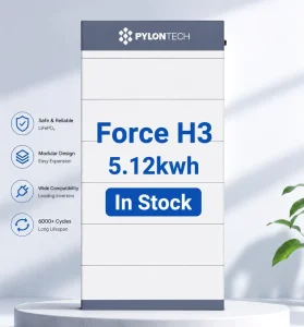 Pylontech Force H3 5.12kWh HV Battery Modular LiFePO4 Battery Energy Storage Battery Hybrid Solar ESS Battery Warehouse in Stock