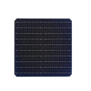 Quick Delivery OEM PERC 182*182 mm High Efficiency Solar Cell for 10BB Half Cell Solar Module PV Module for Solar Panel