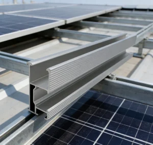 Quick-Install Stainless Steel and Aluminum Solar Panel Roof Mounting Rail, GT RL 02