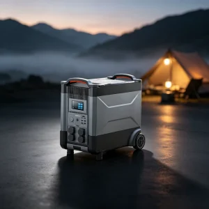 R4000 Portable Power Station 4000W Continuous 6000W Peak 3456Wh LiFePO4 UPS Home Emergency Solar Generator