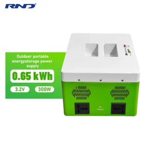 RND P300 651Wh Portable Power Station 300W MPPT Lithium Ion Solar Generator 10000 Cycles for RV Camping Emergency