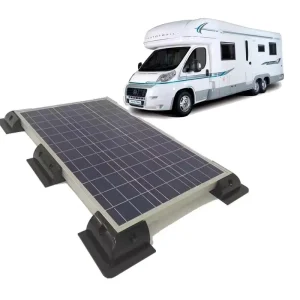 RV Caravans Motorhomes Solar Panel Installation Accessories ABS Plastic Solar Panel Mounting Bracket