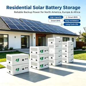 Rack Mounted Battery Home Energy Storage System BMS 10KWH 15KWH 51.2V 200Ah 300Ah 600Ah EU Warehouse Solar Battery