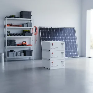 Rack Mounted LiFePO4 Stackable All in One Solar Wind Hybrid Grid Energy Storage System 10kWh 51.2V 100Ah 200Ah 10KW CAN