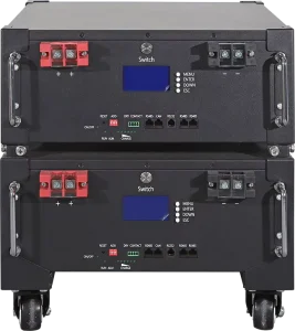 Rack-Mounted Split 51.2V 100Ah 5-10kW LiFePO4 Lithium Ion Solar Energy Storage Battery Pack IP65 CAN for Home Power Station