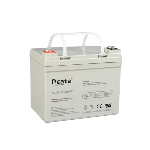 Rechargeable 12V 20Ah 33Ah Lead Acid AGM Solar Battery for Electric Power Systems
