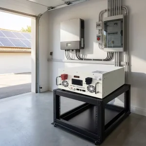 Reliable Rack-Mounted Lithium Ion Lifepo4 Solar Energy Storage Battery IP65 Protection Home Solar Energy System