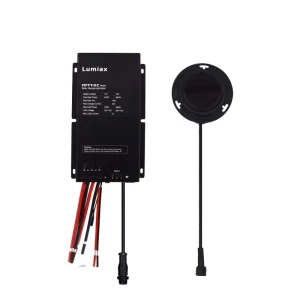 Remote LCD Display 12V 24V 30A MPPT Solar Street Light Controller 99.9% Efficiency IP67 400W 800W Dusk Dawn Timer Lithium