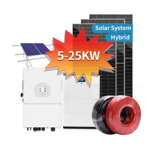 Residential 16Kwh Stand Alone Solar System 30Kw 12Kva 15Kw Aluminium Solar Panel Power Energy Carport System 20Kw