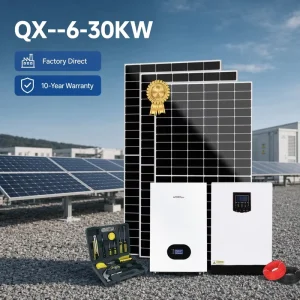 Residential 3000W Solar Power System Off Grid Solar Inverter Kit with Lithium Battery Storage for House Energy Independence