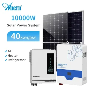 Residential 5000w Solar Grid Power Home System 5000w Solar Power Generator 5000W Solar