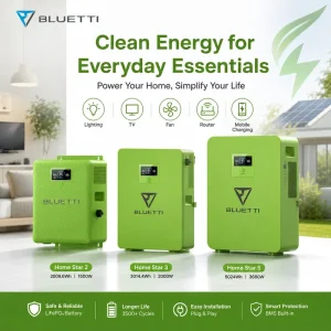 Residential All in One Energy Storage System Solar Generator Battery Backup for Home Outage Emergency and Off Grid Use