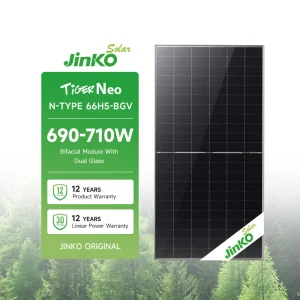 Residential Bifacial Module Dual Glass Solar Panels 695W 700W 710W 720W With CE TUV Certificate