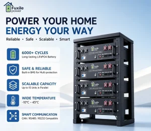 Residential Commercial Solar Energy Storage System 51.2V 100Ah Rack Mounted Lithium LiFePO4 Battery for Off Grid Backup Power