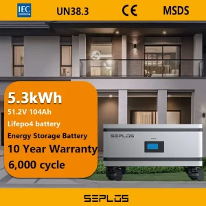 Residential Energy Storage System High Voltage Stacked Lifepo4 10kWh to 35kWh Solar Battery All in One with Hybrid Inverter