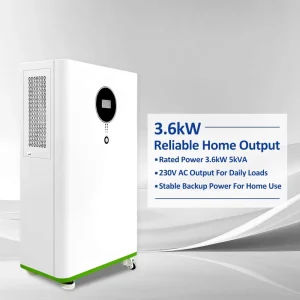 Residential Solar Battery Backup System 8kWh LiFePO4 Hybrid Inverter 3600W 5000VA 5000W MPPT Controller CAN 10 Year Warranty UPS