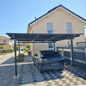 Residential Solar Carport System Aluminum Mounting Structure for Home Solar Energy Projects