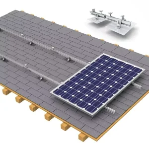 Residential Solar Panel Mounting System Kit for Installing Asphalt Roof Solar Panels