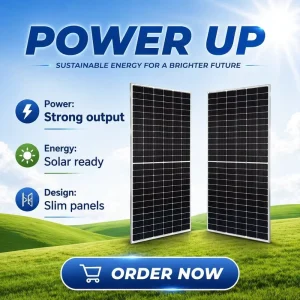 Roof Mounted 720W N-Type Double-Glass Bifacial Half-Cell All-Black Solar Panel IP68 Waterproof 22.9% Efficiency 25 Years