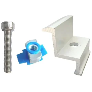 Roof Solar Mounting Easy Installation Accessories Aluminum Solar Bracket Mid Clamp End Clamp Solar Related Products