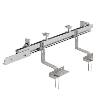 Roof Solar Power Generation System Installation Accessories High Strength Solar Panel Stand Hook
