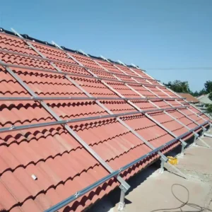 Roof and Ground Mounting System for Flat Roof Solar Panels Easy to Operate