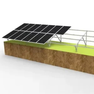 S350GD Zn Al Mg Coating Solar Panel Mounting Bracket Cold Bent PV Solar Bracket of Ground Mounting System