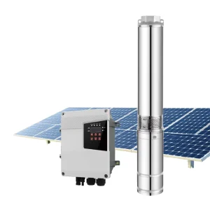S4PC Solar Centrifugal Submersible Pump 24-300V DC 1.5 HP 2200W Permanent Magnet Brushless Motor High Pressure MPPT