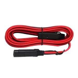 SAE Solar PV Extension Cable 10AWG Quick Connect Disconnect Double End Weatherproof Connector Kit for Solar Panels